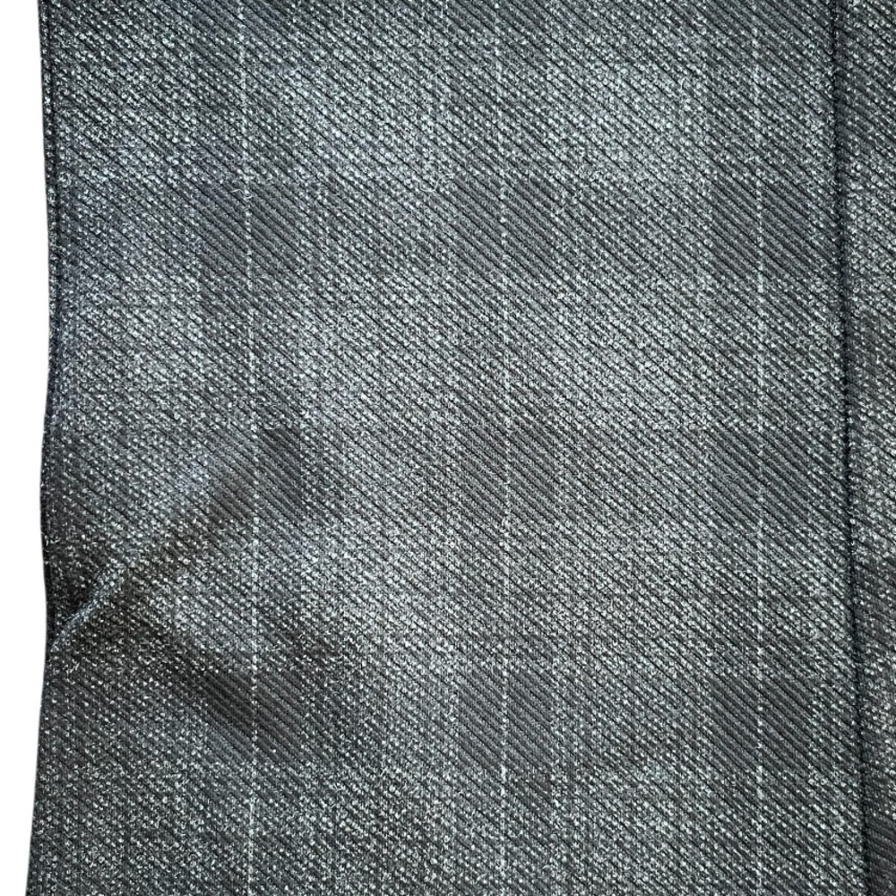 NWT Dalia Pull on Dress Pants with Tummy Control Grey Tonal Plaid Size 4 - Picture 7 of 12